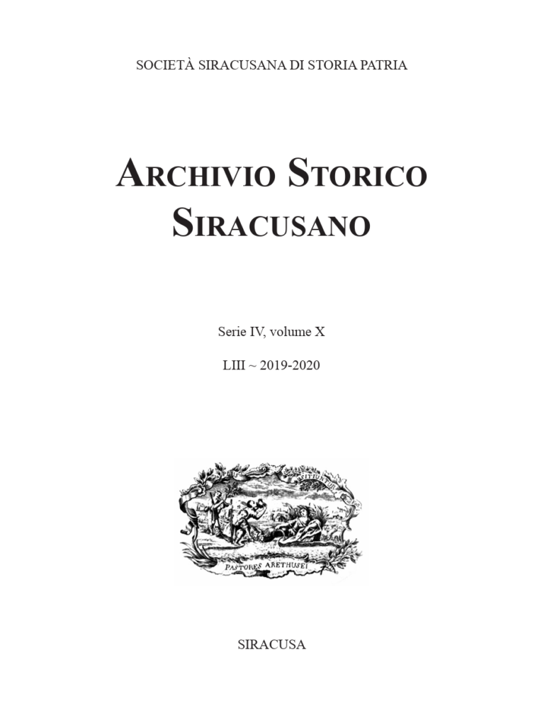 Archivio Storico Siracusano